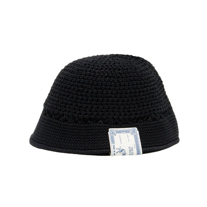 THE H.W.DOG & Co. (ドッグアンドコー) ～COTTON KNIT HAT - Black～