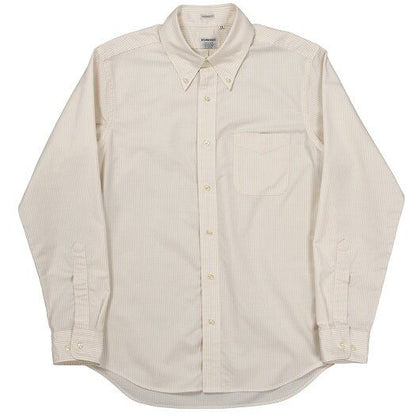 WORKERS(ワーカーズ)～Modified IVY BD, Ecru Stripe Supima OX～