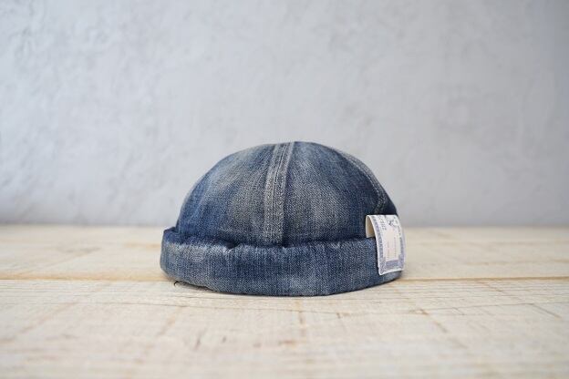 THE H.W.DOG & Co.(ドッグアンドコー)～WASH DENIM ROLL CAP INDIGO～