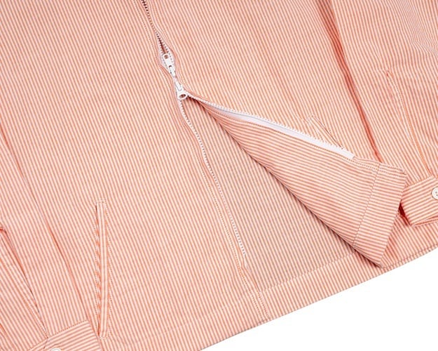 WORKERS(ワーカーズ)～Swing Top, Supima OX, Orange Stripe～