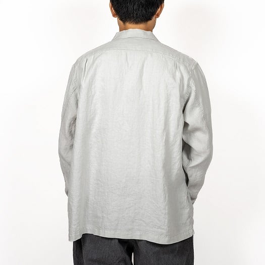 WORKERS(ワーカーズ)～Open Collar Shirt, Snow Linen～