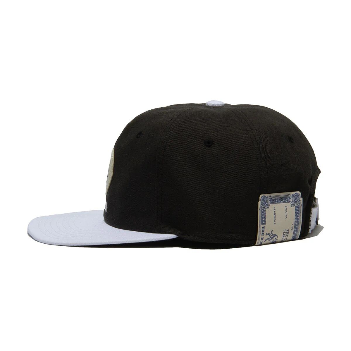 THE H.W.DOG & Co. (ドッグアンドコー) ～TWO TONE BASE BALL CAP - Black×White～