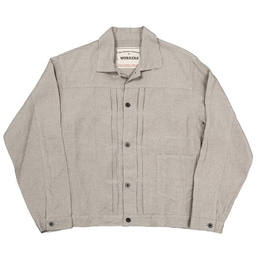 WORKERS(ワーカーズ)～213 Linen Jacket Ecru Linen～