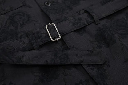 A puzzling home(パズリングホーム)～FLOWER JACQUARD JUMPSUIT～