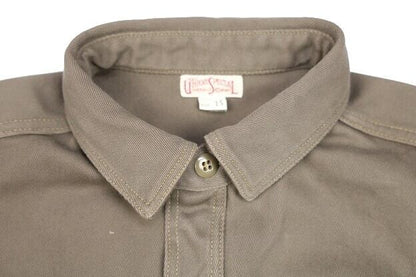 FREEWHEELERS(フリーホイーラーズ)～"Gemsa" WORK SHIRT M.GRAY～