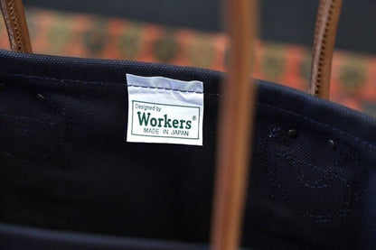 WORKERS(ワーカーズ)～Leather Handle Tote Bag Medium Long Handle～