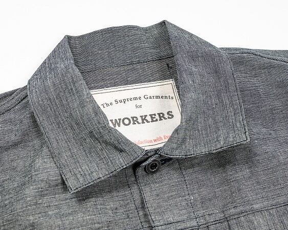 WORKERS(ワーカーズ)～Lot 213, Indigo Pincheck～