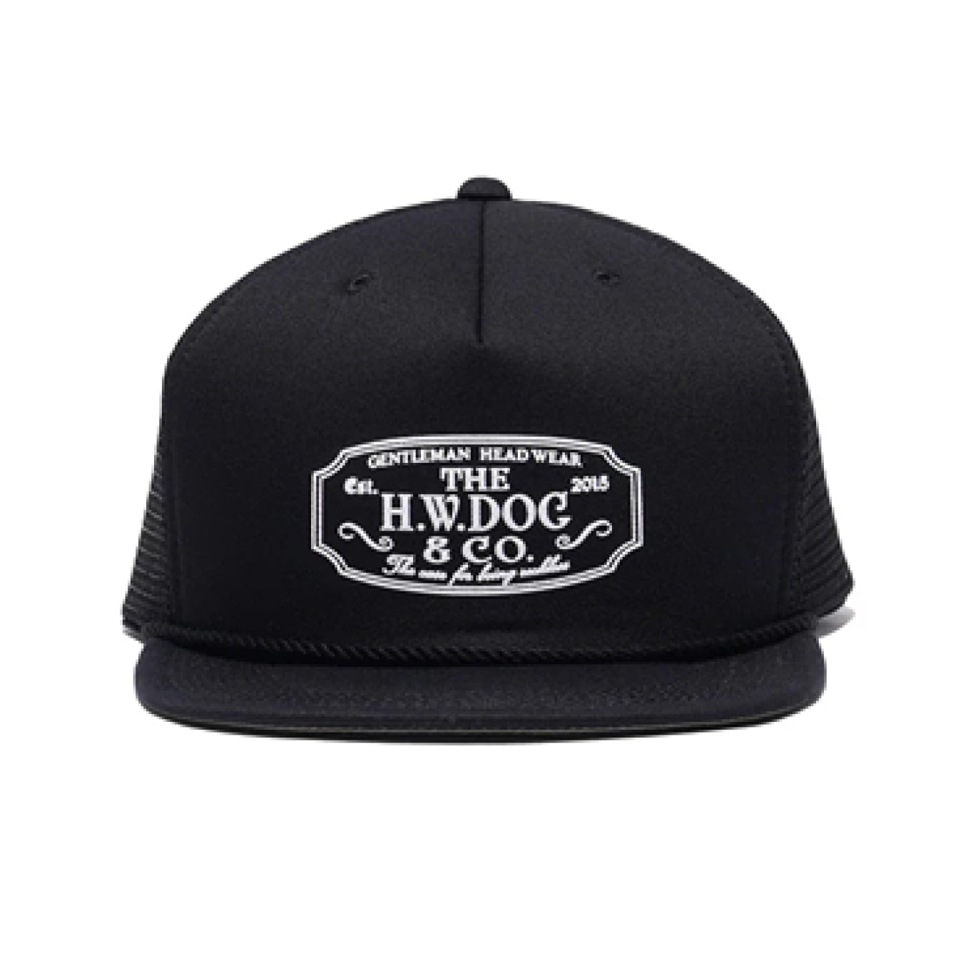 THE H.W.DOG & Co. (ドッグアンドコー) ～MESH TRUCKER CAP - Black～