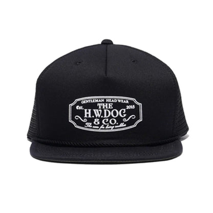 THE H.W.DOG & Co. (ドッグアンドコー) ～MESH TRUCKER CAP - Black～