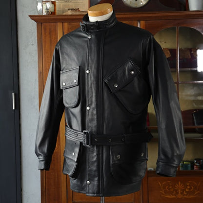 MOSSIR(モシール)～"LEACON" LEATHER MOTOR CYCLE JACKET～