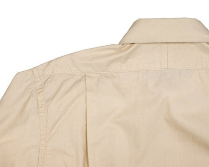 WORKERS(ワーカーズ)～Round Collar Shirt, Poplin, Beige～