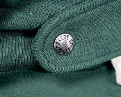 WORKERS(ワーカーズ)～Trico Tag Sweat, Full Zip Parka DM Green～