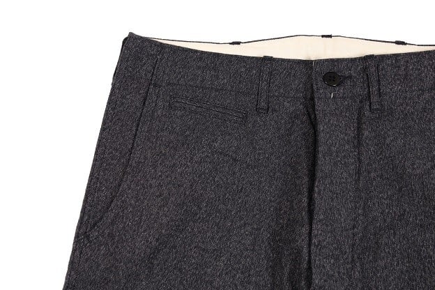 CUSHMAN (クッシュマン) ～BLACK CHAMBRAY TROUSERS～
