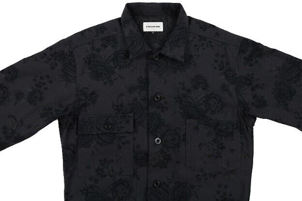 A puzzling home(パズリングホーム)～FLOWER JACQUARD JUMPSUIT～