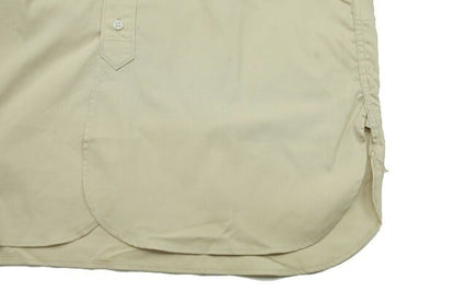 WORKERS(ワーカーズ)～Band Collar Shirt, Poplin, Beige～