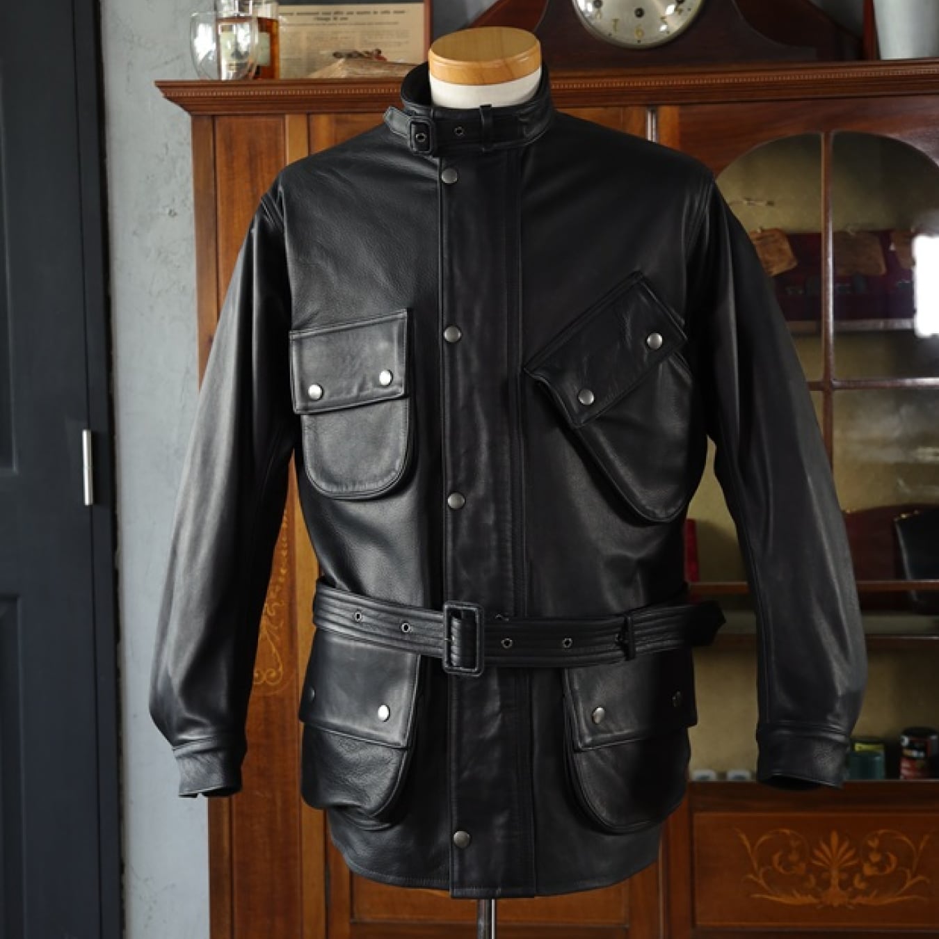 MOSSIR(モシール)～"LEACON" LEATHER MOTOR CYCLE JACKET～