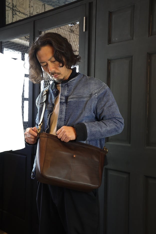VASCO(ヴァスコ)～LEATHER TELEPHONE SHOULDER BAG～
