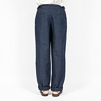 WORKERS(ワーカーズ)～FWP Trousers Indigo Cotton Linen～