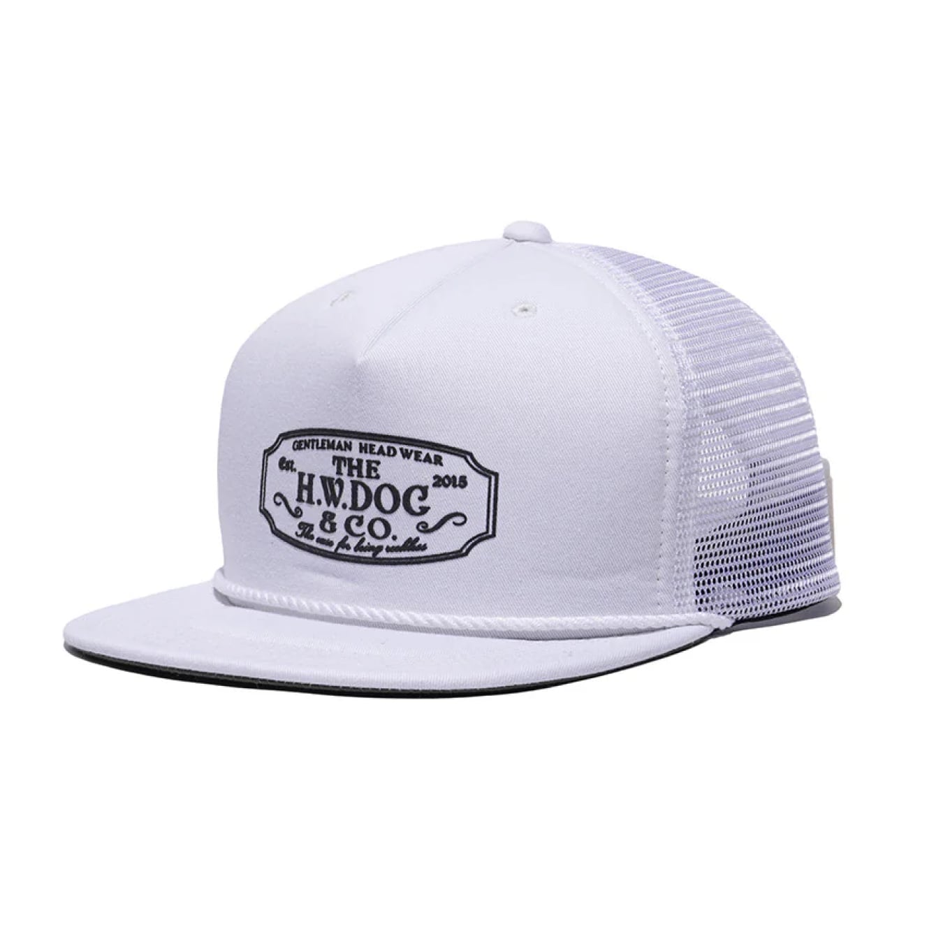 THE H.W.DOG & Co. (ドッグアンドコー) ～MESH TRUCKER CAP - White～