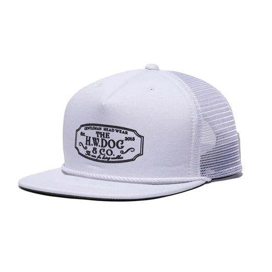 THE H.W.DOG & Co. (ドッグアンドコー) ～MESH TRUCKER CAP - White～