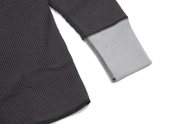FREEWHEELERS(フリーホイーラーズ)～CREW NECK THERMAL BK/GY～