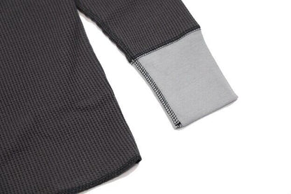 FREEWHEELERS(フリーホイーラーズ)～CREW NECK THERMAL BK/GY～