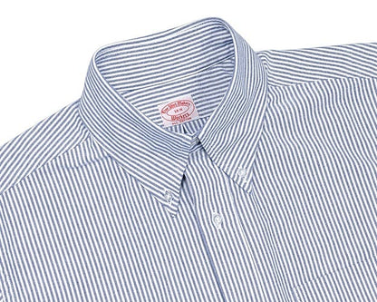 WORKERS(ワーカーズ)～7 Button BD, Stripe OX, Blue～