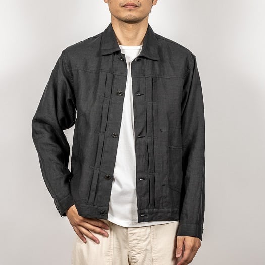 WORKERS(ワーカーズ)～213 Linen Jacket Charcoal Linen～