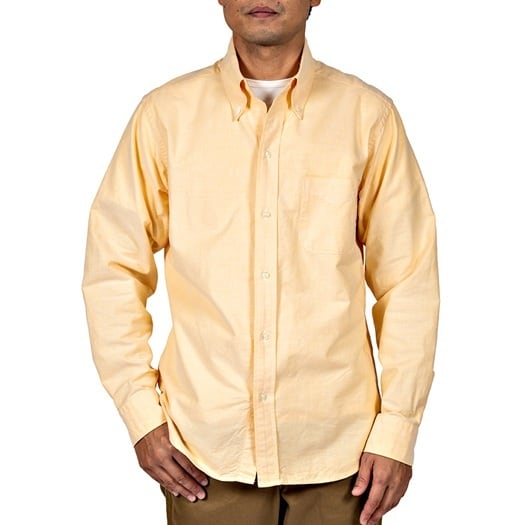WORKERS(ワーカーズ)～Modified 6 Button BD, Supima OX, Yellow～
