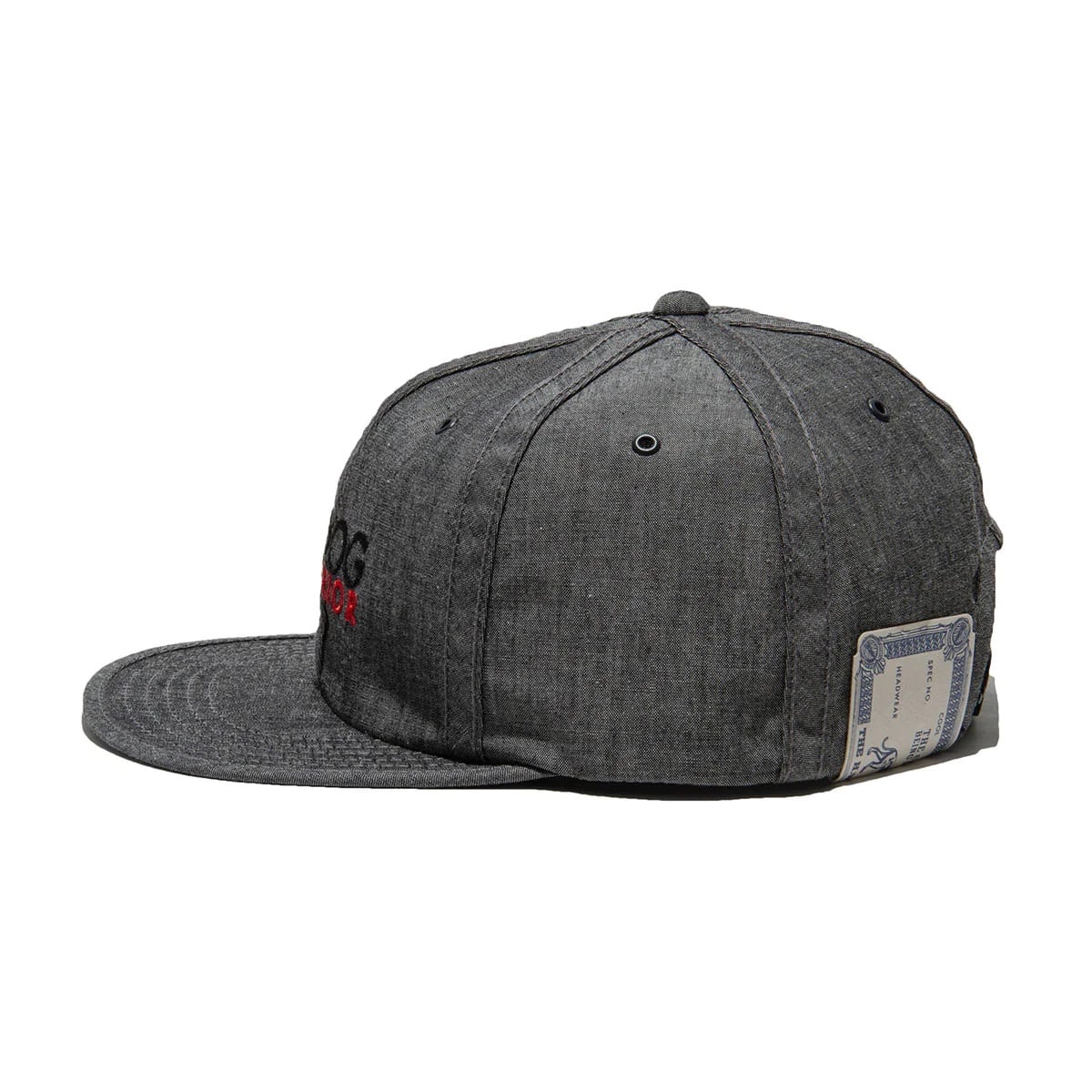 THE H.W.DOG & Co.(ドッグアンドコー)～CHAMBRAY INSIDEOUT CAP - Gray～