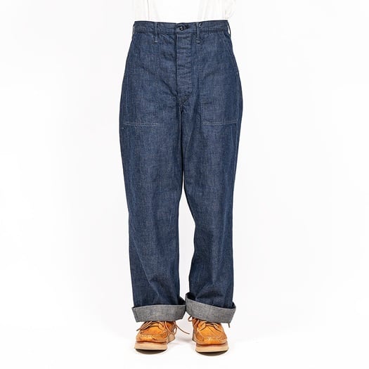 WORKERS(ワーカーズ)～USN Baker Vintage Fit, Brown Back Denim～