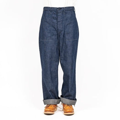 WORKERS(ワーカーズ)～USN Baker Vintage Fit, Brown Back Denim～