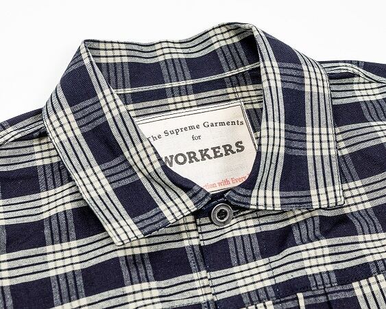 WORKERS(ワーカーズ)～Lot 213, Indigo Plaid～