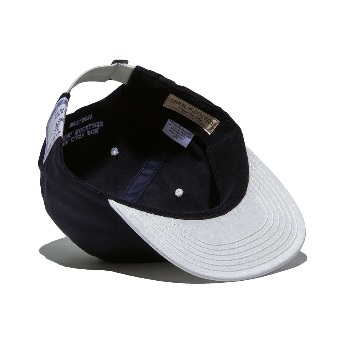 THE H.W.DOG & Co. (ドッグアンドコー) ～2TONE 90S CAP - Navy x White～