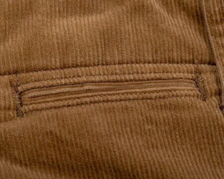 WORKERS(ワーカーズ)～Officer Trousers Slim, Type 3 Corduroy Light Brown～
