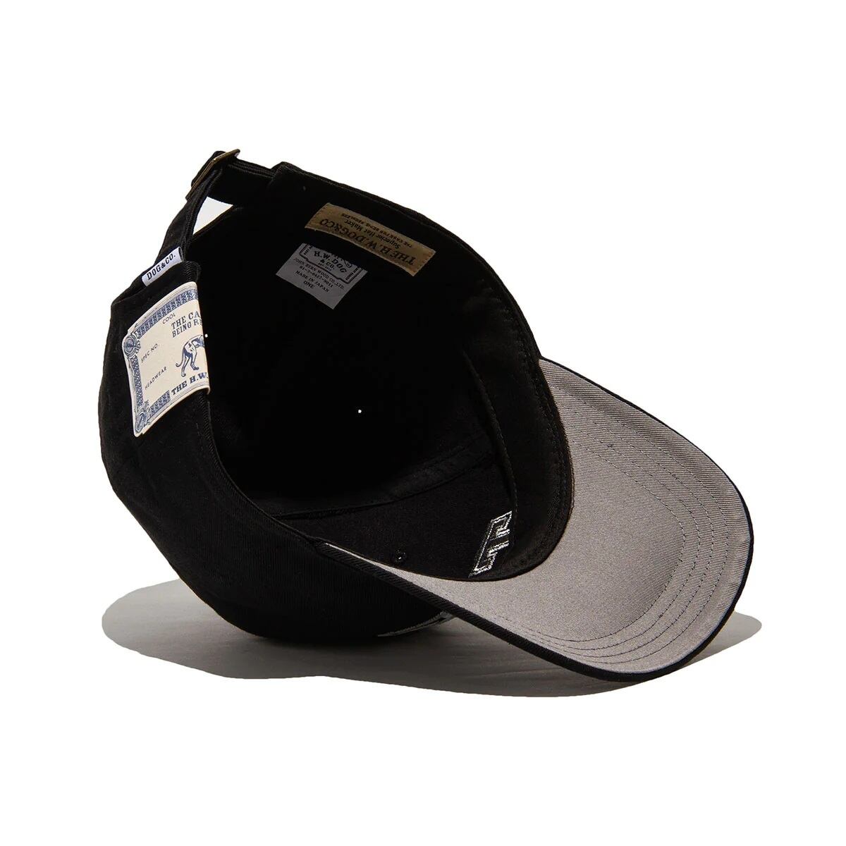 THE H.W.DOG & Co.(ドッグアンドコー)～THW EMBROIDERY BBCAP - Black～
