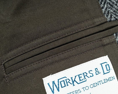 WORKERS(ワーカーズ)～Walcott Jacket, Harris Tweed～