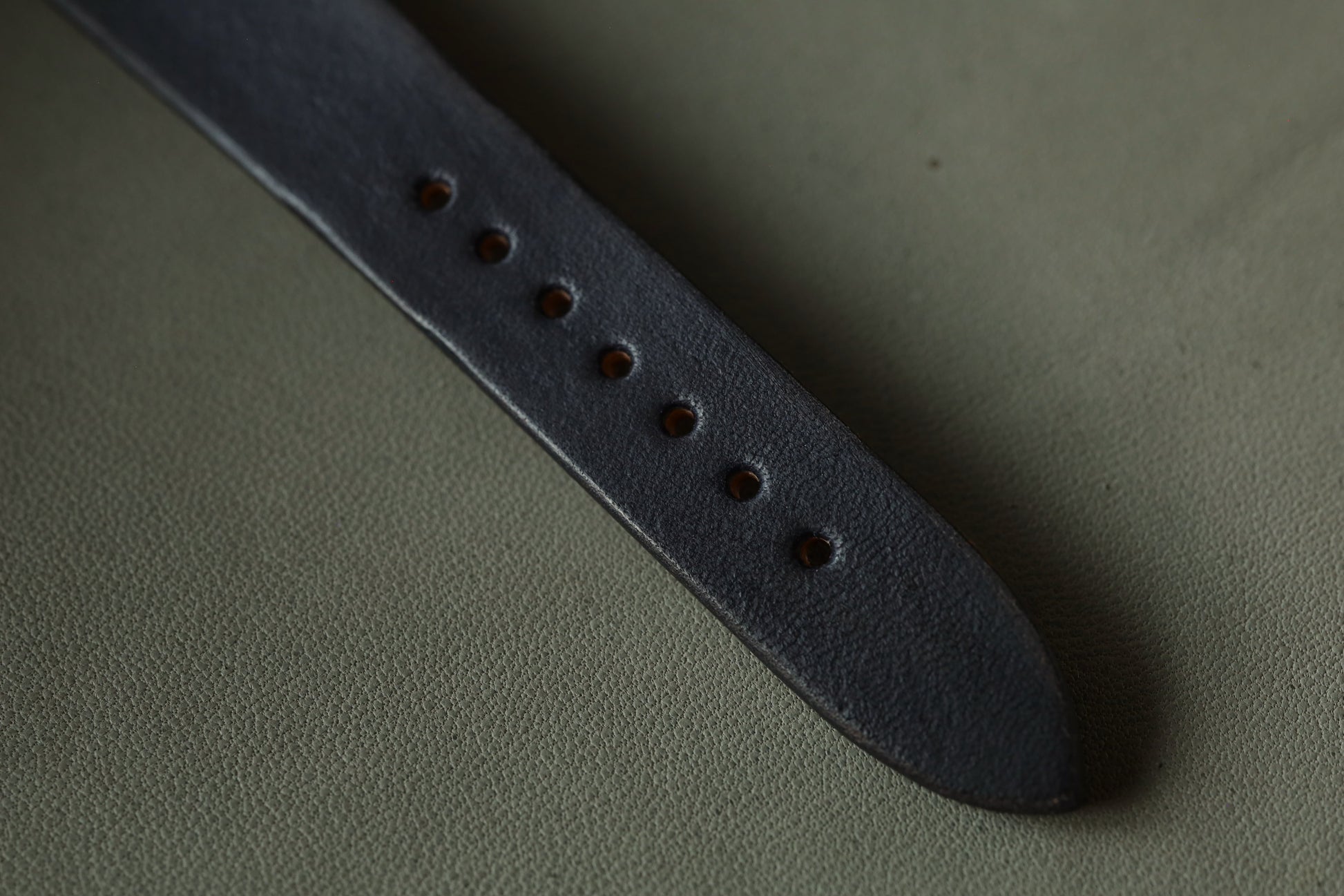VASCO（ヴァスコ） ～ LEATHER WATCH BAND ～ Black