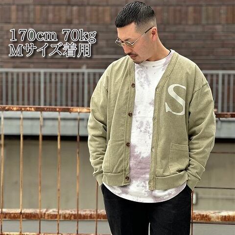 Sugar&Co.(シュガーアンドカンパニー)～WASHABLE MAX CARDIGAN KHAKI～