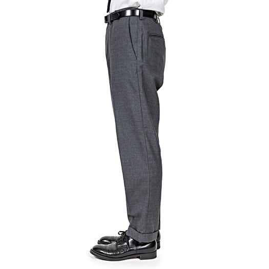 WORKERS(ワーカーズ)～Moonglow Trousers 21, Combat Wool Tropical, Grey～