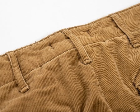 WORKERS(ワーカーズ)～Officer Trousers Slim, Type 3 Corduroy Light Brown～