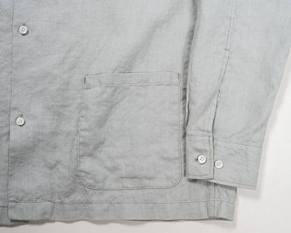 WORKERS(ワーカーズ)～Open Collar Shirt, Snow Linen～