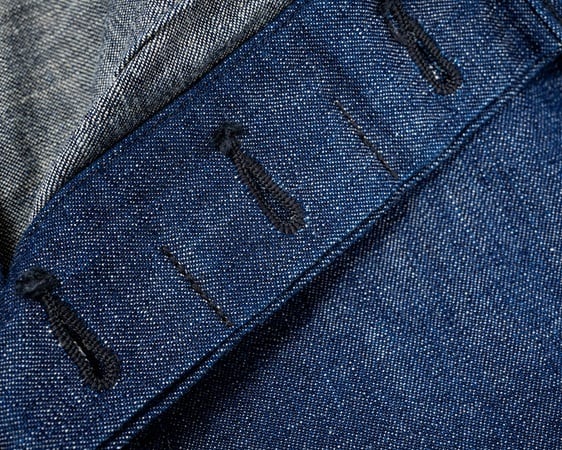 WORKERS(ワーカーズ)～USN Baker Vintage Fit, Brown Back Denim～