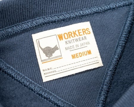 WORKERS(ワーカーズ)～Heavy Sweat "RYO-V", Fade Navy～