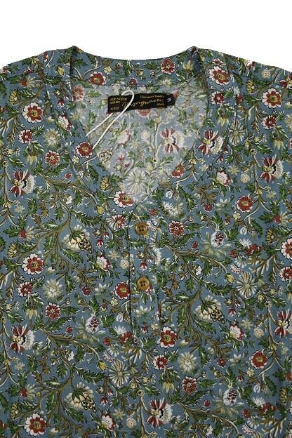 NASNGWAM(ナスングワム)～VAGRANT SHIRTS FLOWER BLUE～