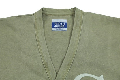 Sugar&Co.(シュガーアンドカンパニー)～WASHABLE MAX CARDIGAN KHAKI～