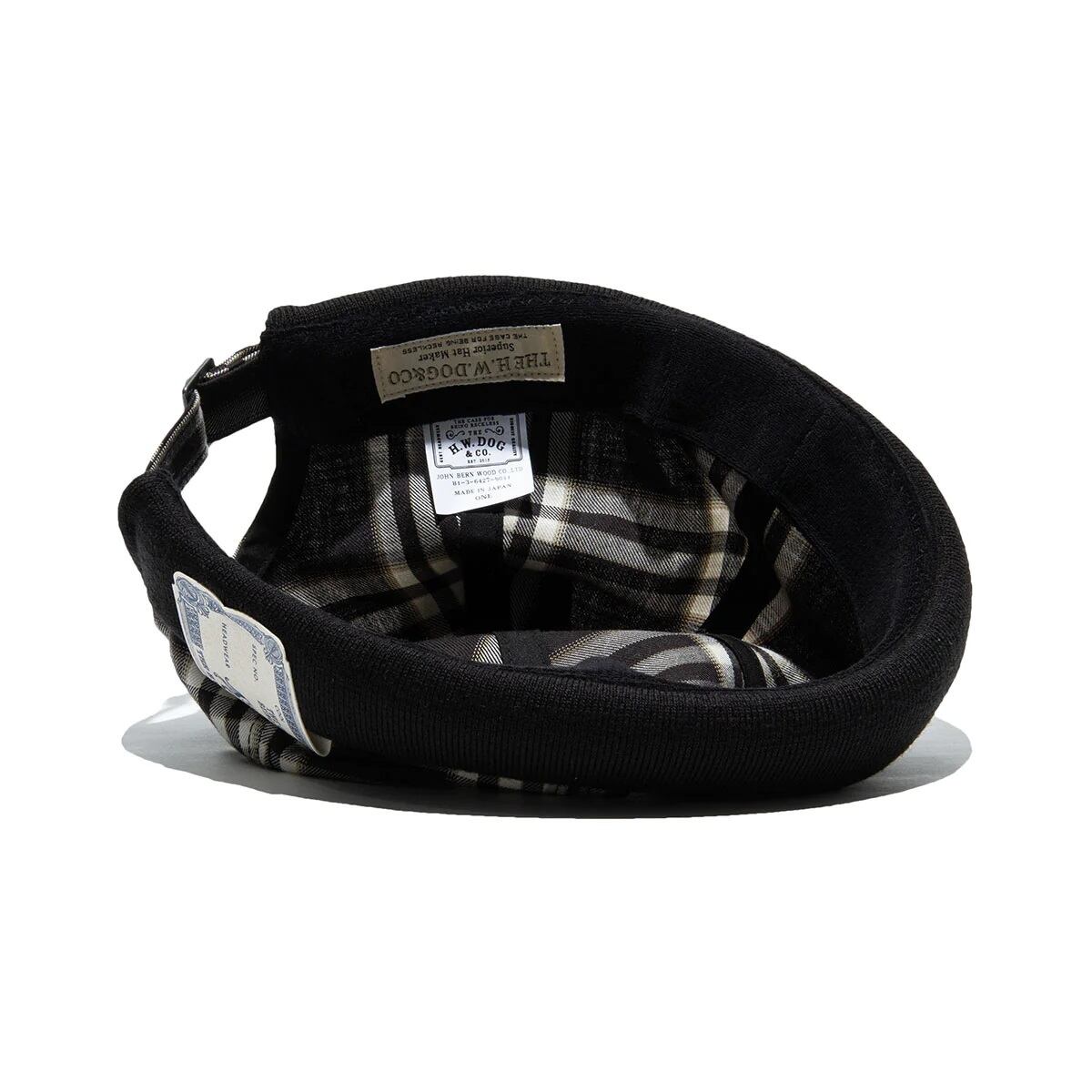 THE H.W.DOG & Co. (ドッグアンドコー) ～OMBRE ROLL CAP - Black～