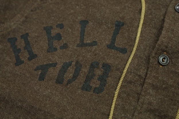 COLIMBO(コリンボ)～DOOLITTLE BASE BALL SHIRT CUSTOM "HELL CATS" BROWN～