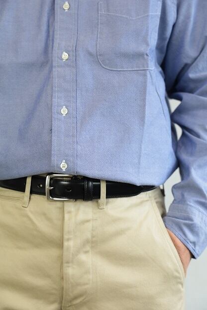 Vintage Works(ヴィンテージワークス) DH5729 ～30mm BRIDLE LEATHER BELT BLACK～