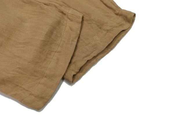 CUSHMAN(クッシュマン)～LINEN TROUSERS CAMEL～